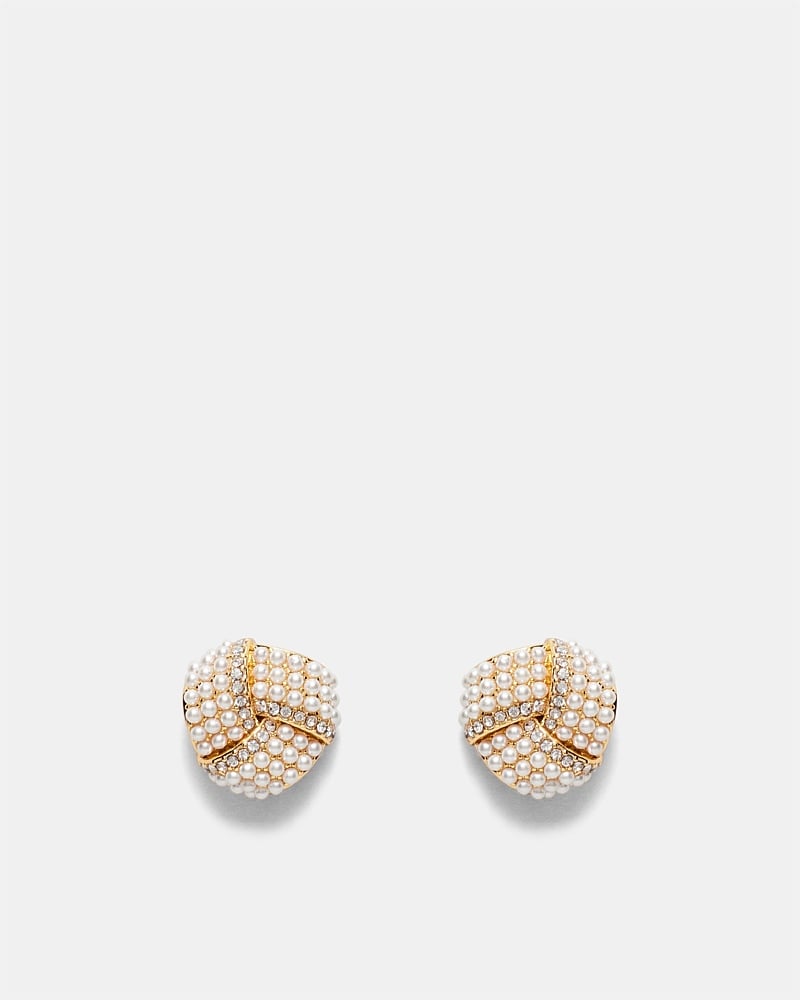 Tie The Knot Stud Earrings