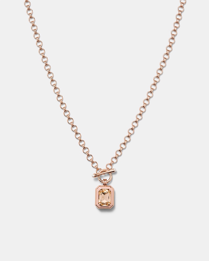 Legacy Enamel Pendant Necklace