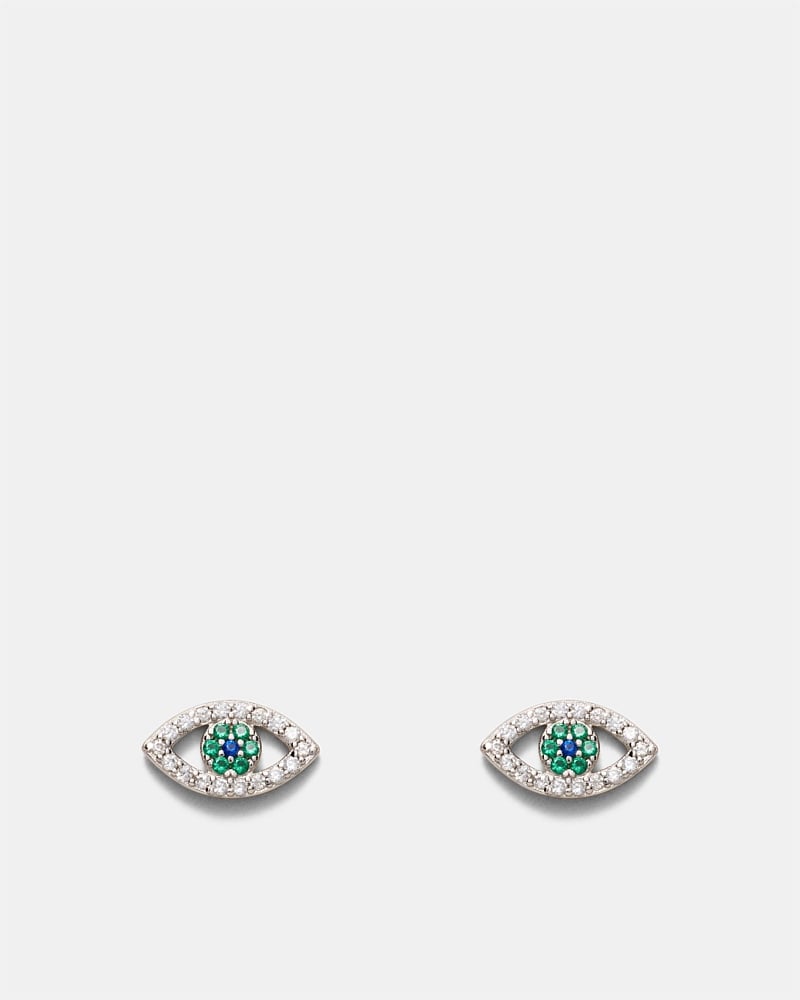 Evil Eye Stud Earrings