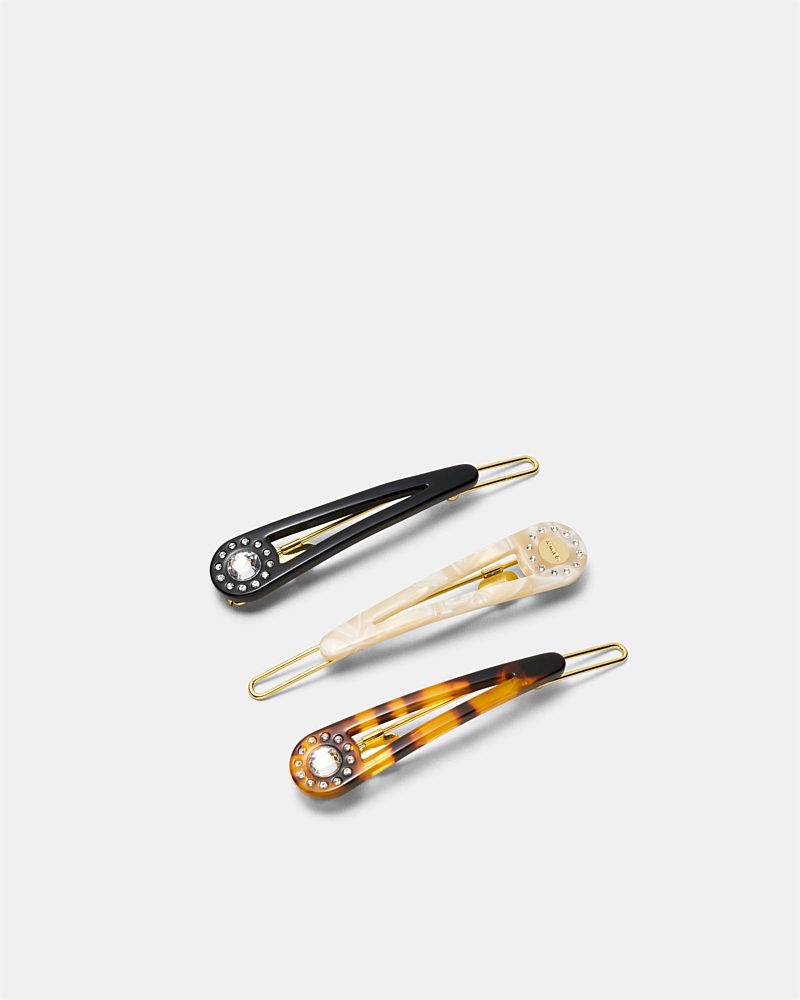 Mimco Trio Hair Clip Set