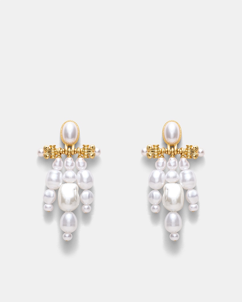 Goddess Pearl Earrings