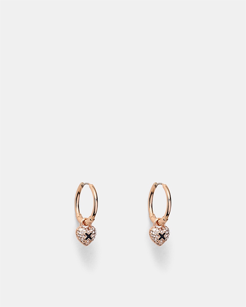Adorbs Heart Hoop Earrings