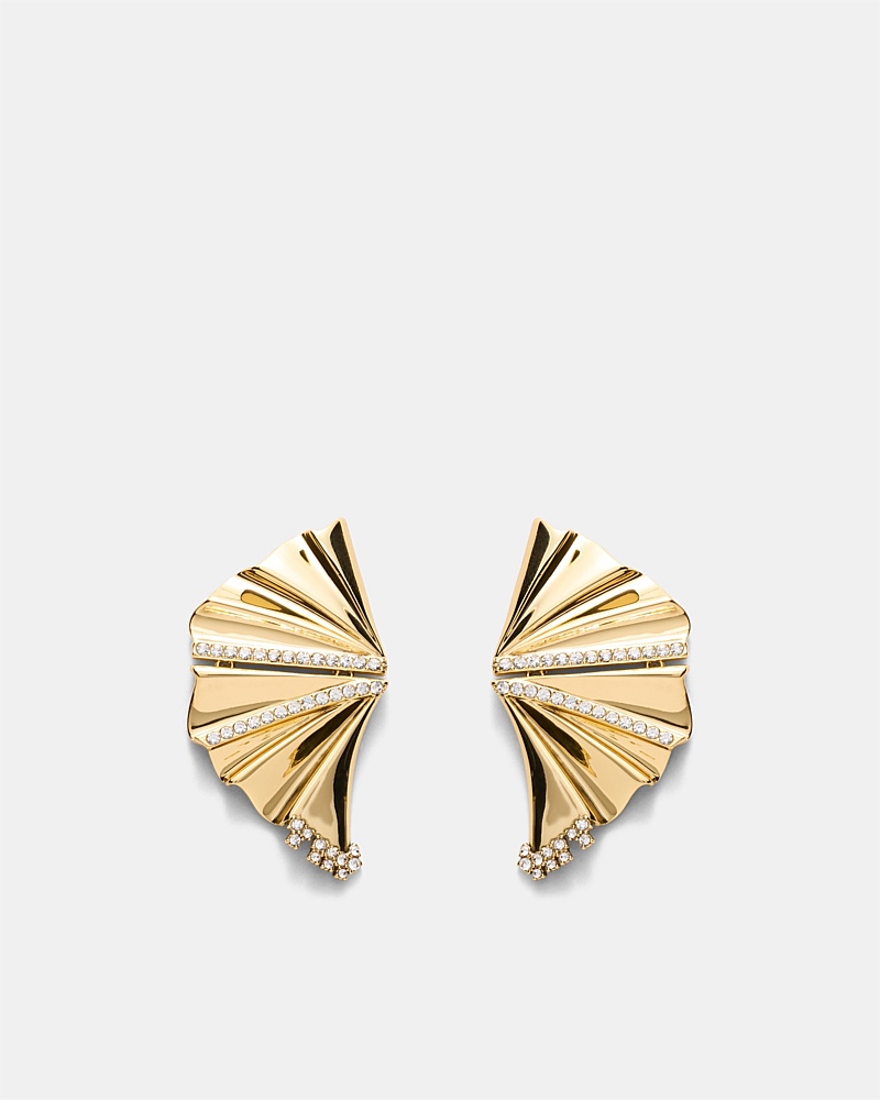 Fold Statement Earrings