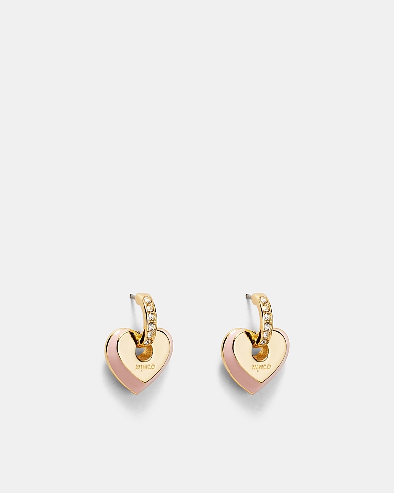 Lovely Enamel Stud Earrings