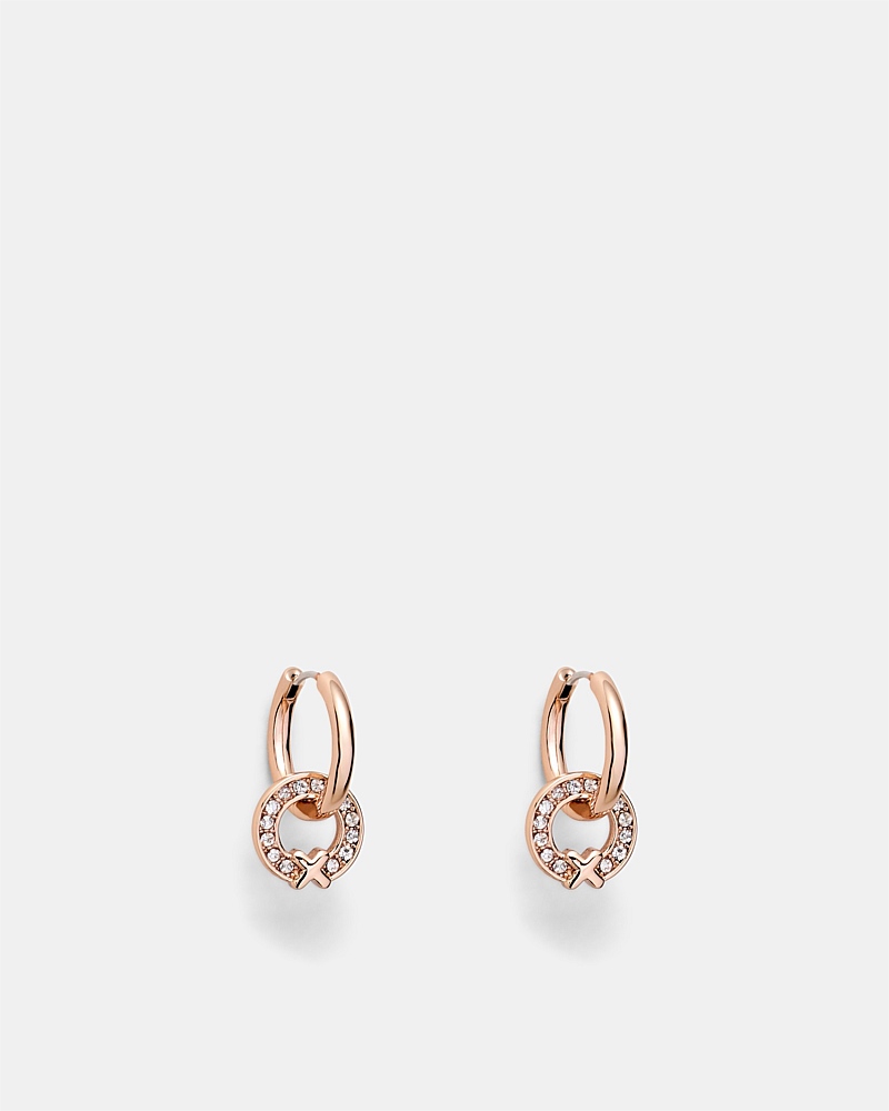 Encanto Charm Hoop Earrings