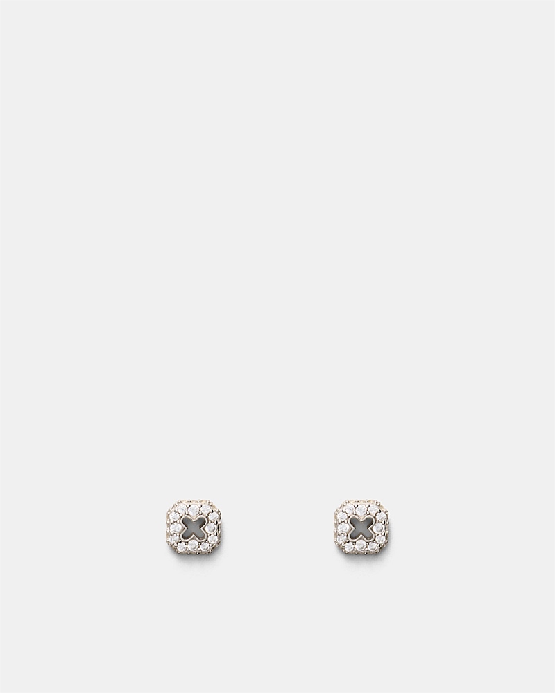 Lock Stud Earrings