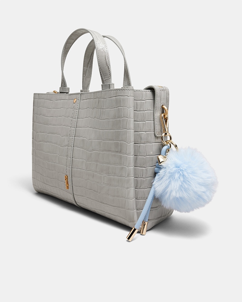 Fluffy Knot Bag Charm