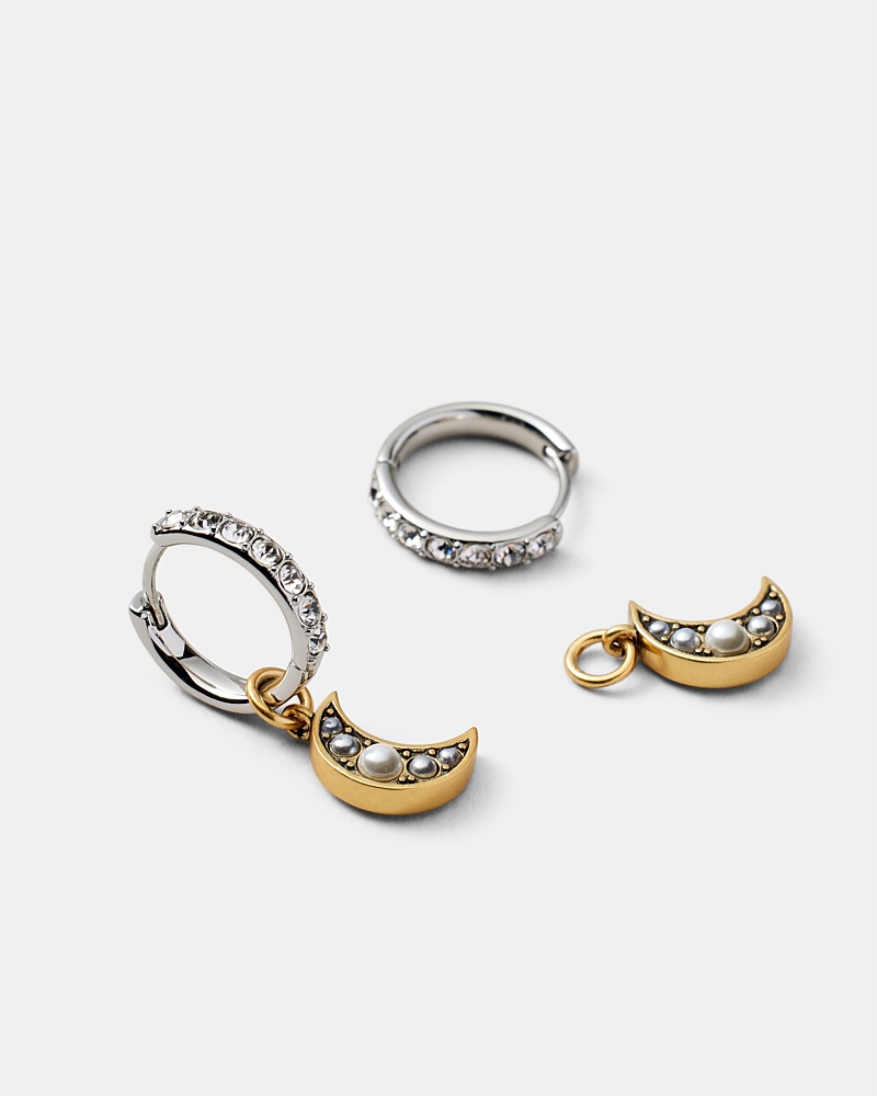 Emotional Huggie Hoop Earrings