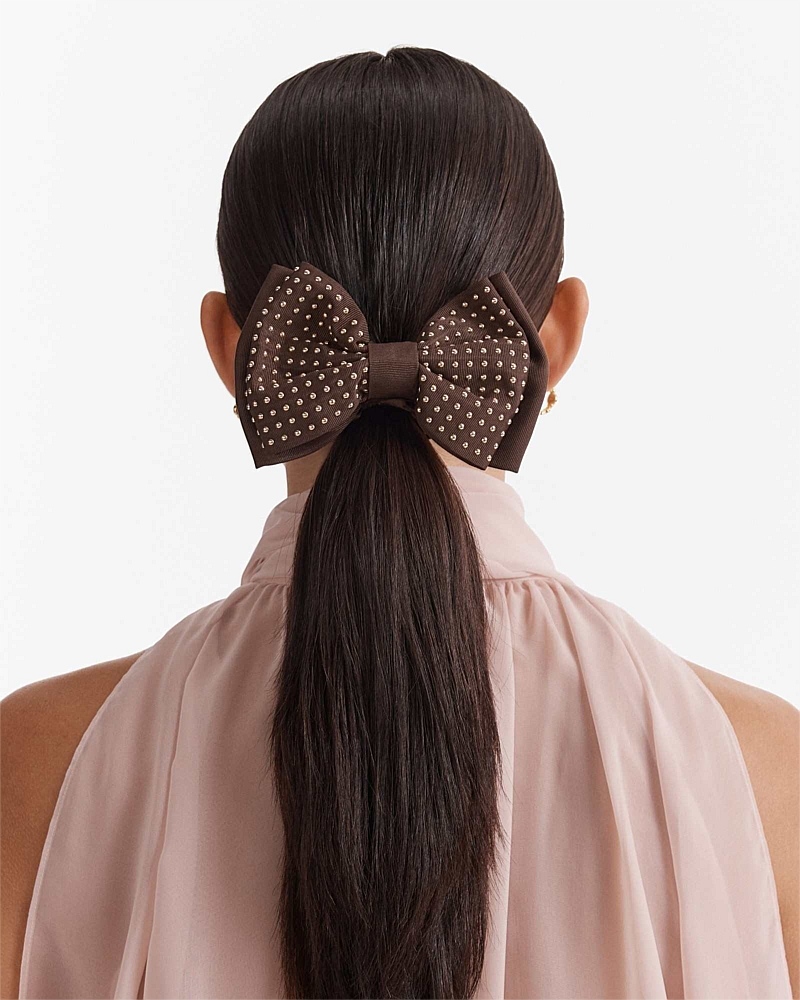 Make A Bow Hair Tie