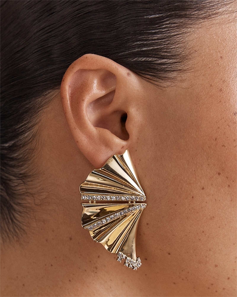 Fold Statement Earrings