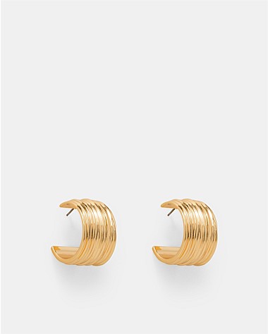 Bassline Hoop Earrings