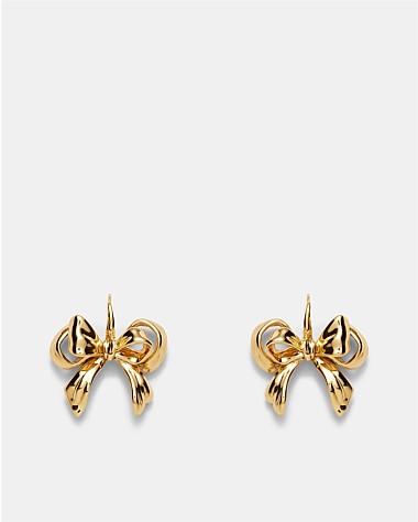 Darcys Bow Hoop Earrings