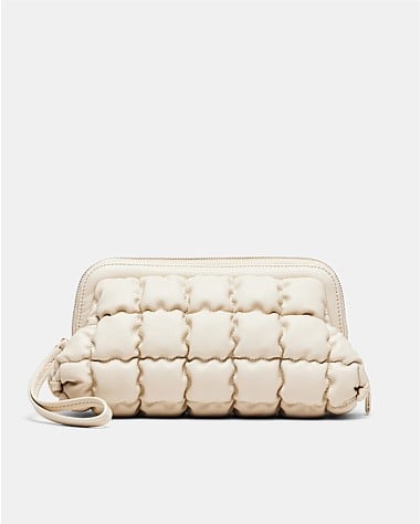 Isadora Quilted Clutch Bag