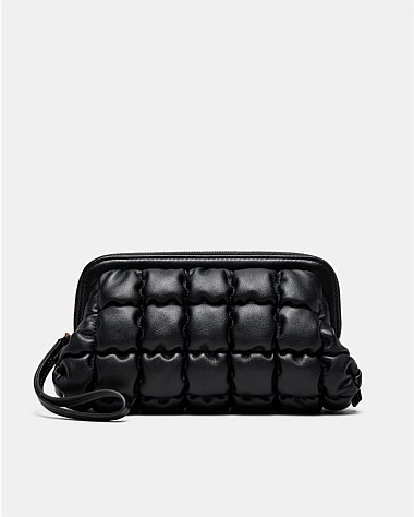 Isadora Quilted Clutch Bag