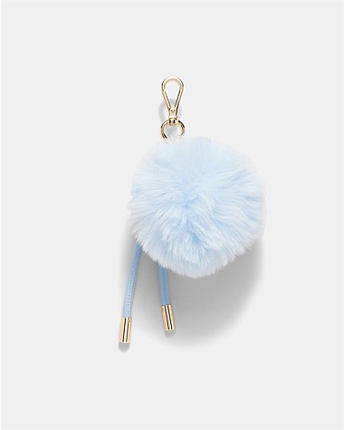 Fluffy Knot Bag Charm