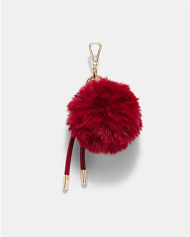 Fluffy Knot Bag Charm