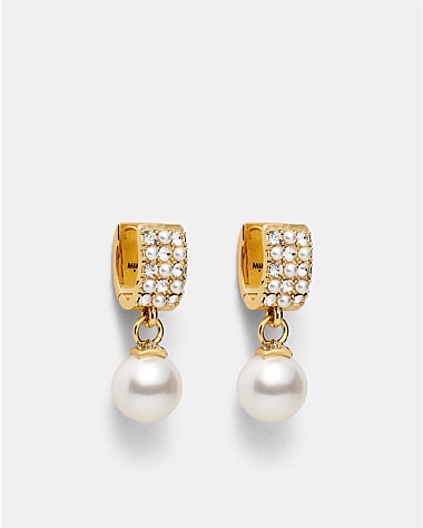 Fabulousness Huggie Hoop Earrings