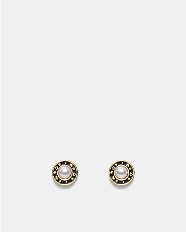 Ring Ring Stud Earrings