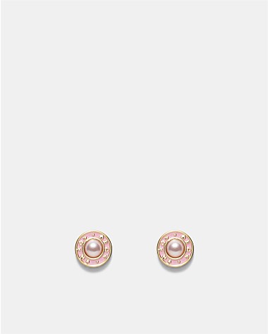 Ring Ring Stud Earrings