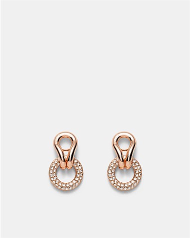 Lets Connect Hoop Earrings