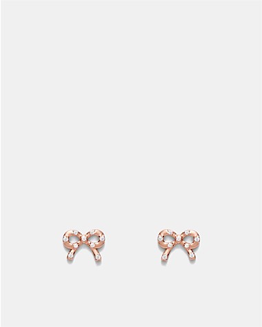 Baby Bow Stud Earrings