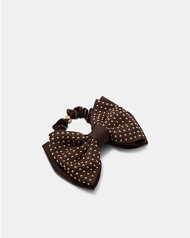 Make A Bow Hair Tie