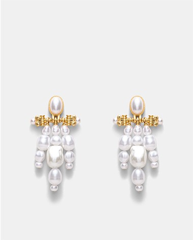 Goddess Pearl Earrings