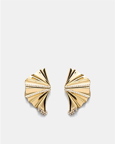 Fold Statement Earrings