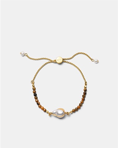 Pebble Pearl Bracelet