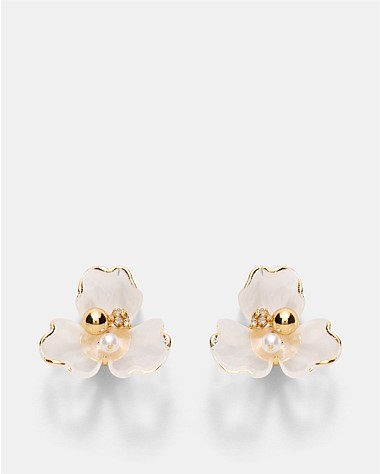 Floweret Stud Earrings