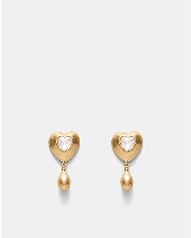 I Adore Heart Earrings