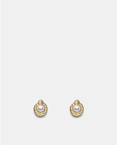 Encanto Pearl Stud Earrings