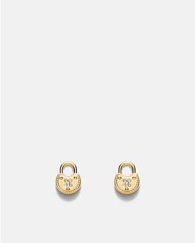 Lockette Stud Earrings