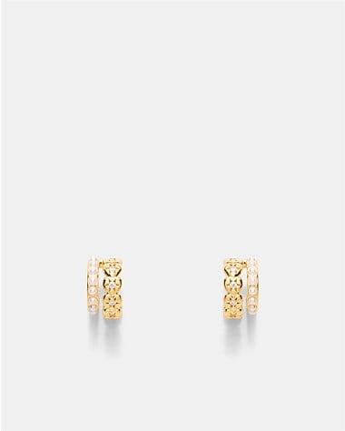 Westlyn Heart Duo Hoop Earrings