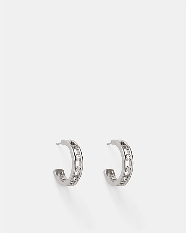 Amulet Hoop Earrings