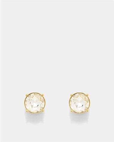 Glowy Crystal Stud Earrings