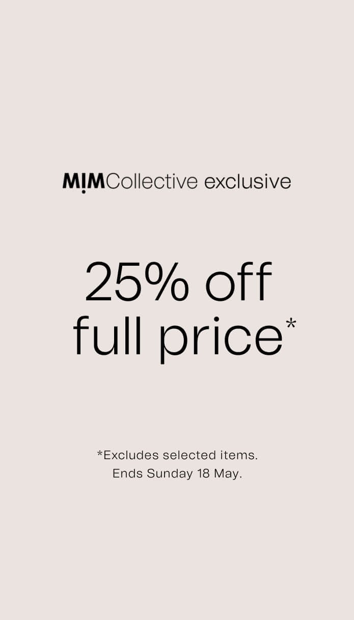 25% of full price