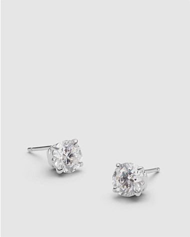 Dia-Mim 1 Carat Stud Earrings