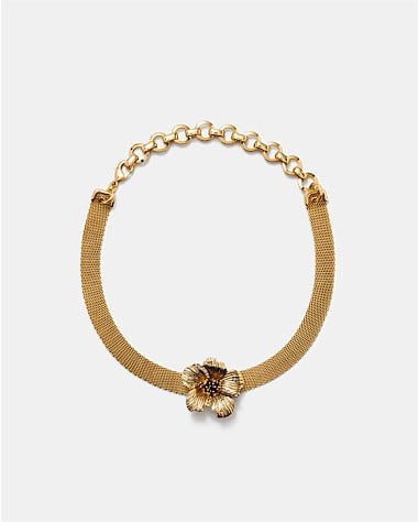 Wild Flower Choker Necklace