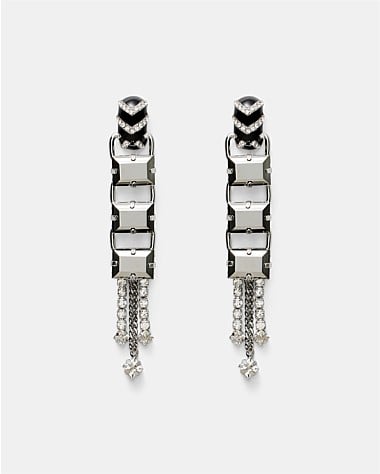 Coruscant Long Drop Earrings