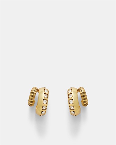 Melody Duo Hoop Earrings