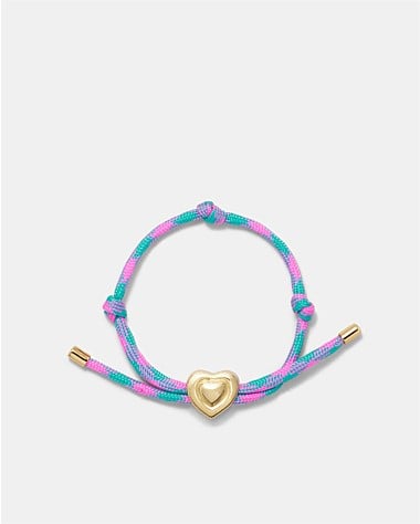 Bondi Heart Cord Bracelet