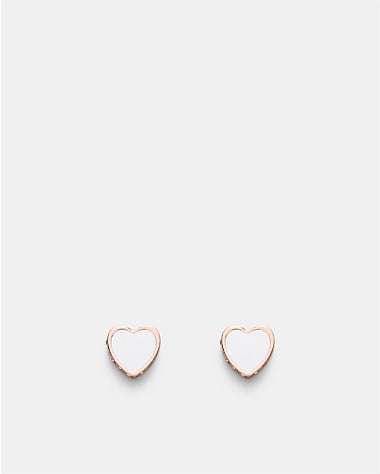 Lover Heart Stud Earrings