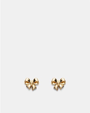 Put A Bow On It Stud Earrings