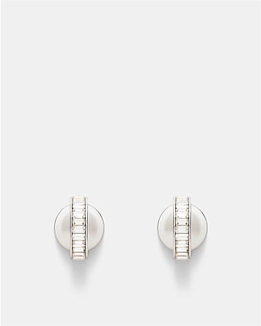 Releve Oversized Pearl Stud Earrings