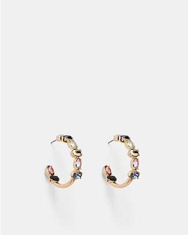 So Ornate Hoop Earrings