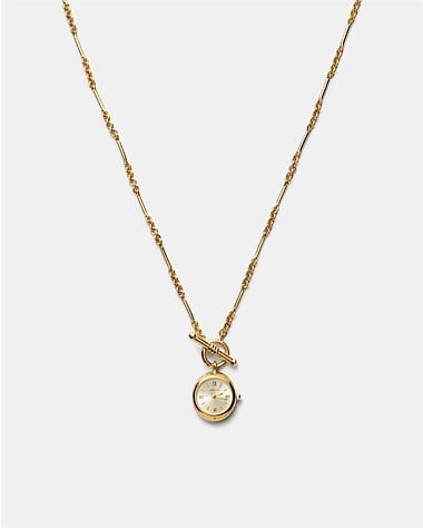In Time Watch Necklace