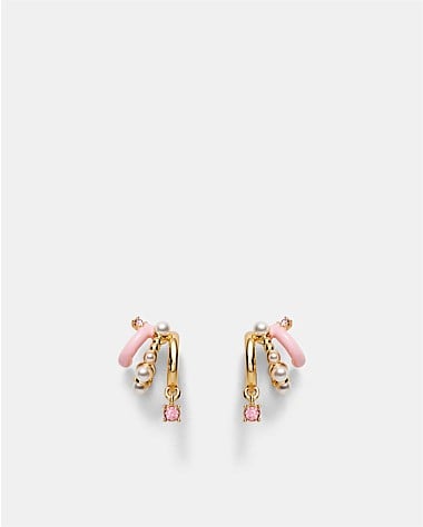 Illusion Hoop Earrings