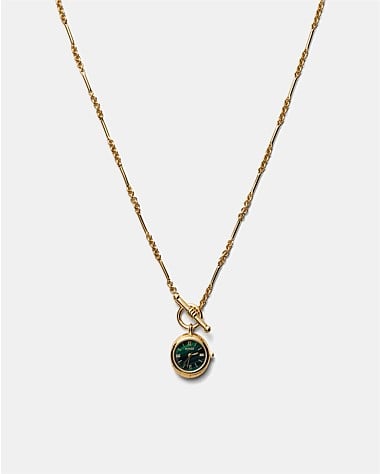 In Time Watch Necklace