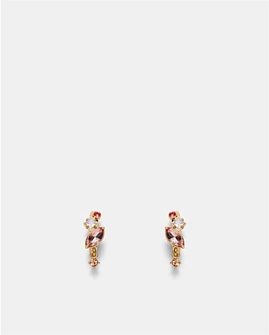 Little Gem Hoop Earrings